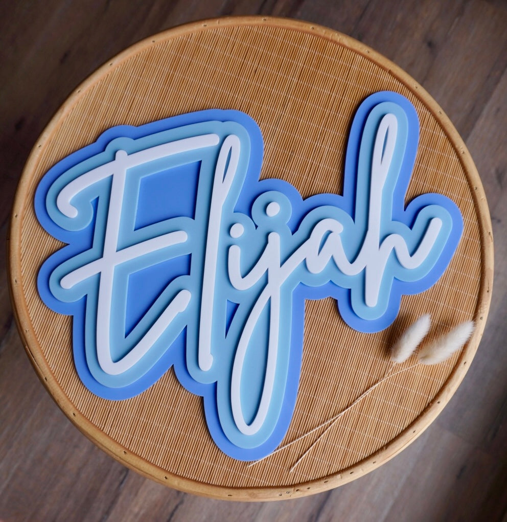 'Elijah' Wall Plaque