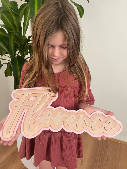 Florence Wall Plaque