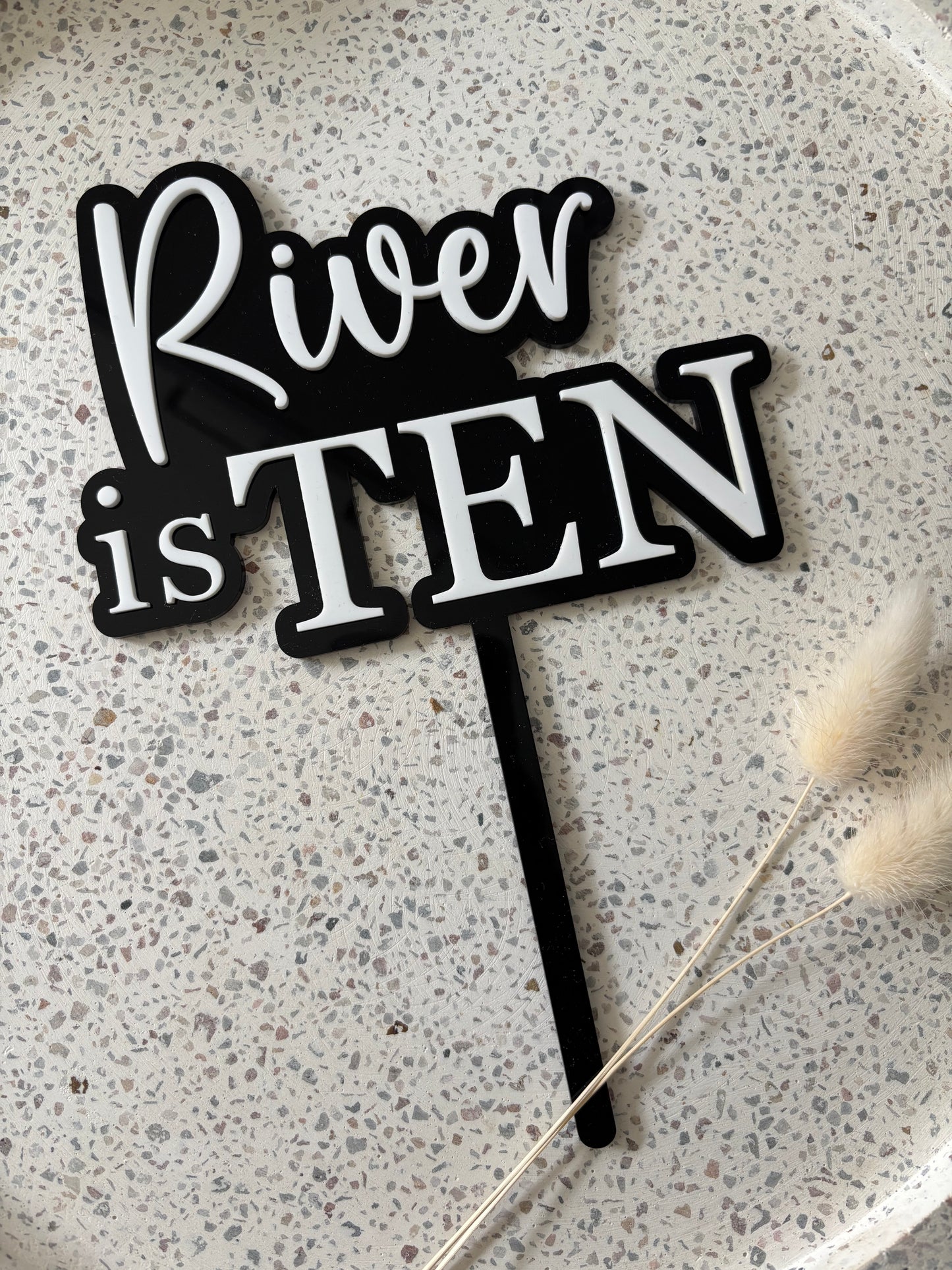 'Hudson' Cake Topper