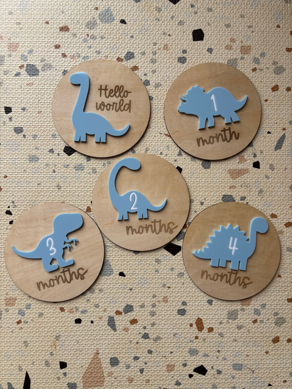 Dinosaur Milestone Cards